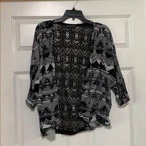 Almost Famous Aztec Cover Up